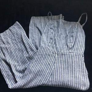 Stripped jumpsuit